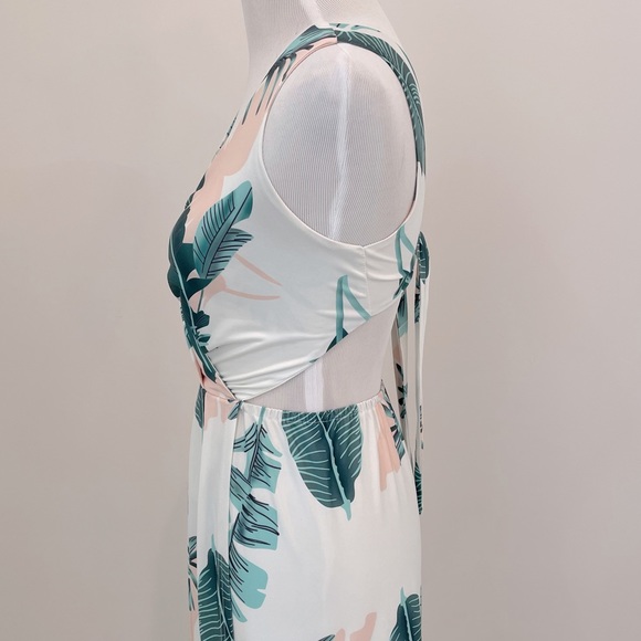 Palm - High Slit Maxi Dress - Size S - Picture 3 of 6